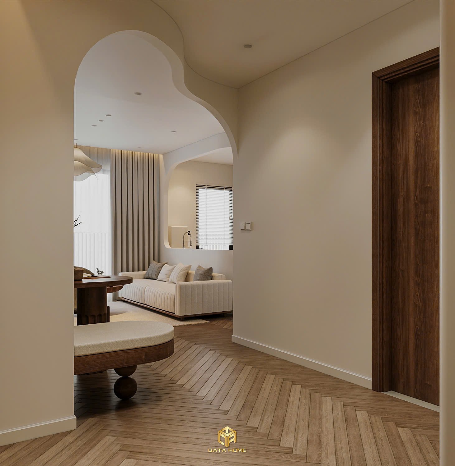 Thiết kế nội thất chung cư Capyno