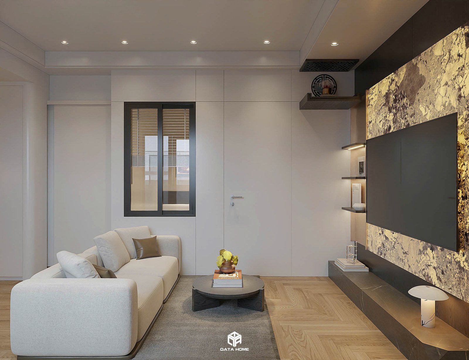 thiết kế nội thất phong cách hiện đại 